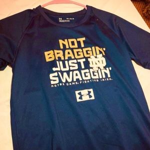 Notre Dame short sleeve shirt